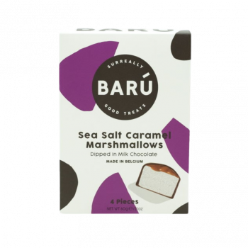 Barú Marshmallows Milk Chocolate Sea Salt Caramel 4 Pieces