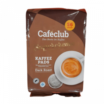 Caféclub Supercreme Dark Roast coffee pods/pads