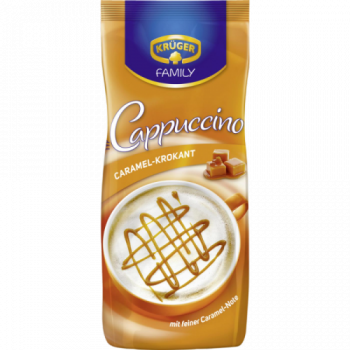 Kruger Cappuccino Caramel Krokant