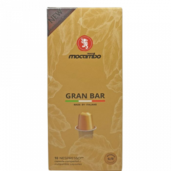 Mocambo Gran Bar capsules for Nespresso® coffee capsules
