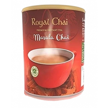 Royal Chai Masala Chai Latte Powder (sweetened) canister